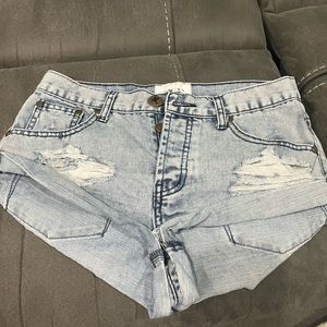 One Teaspoon Bandit jean shorts